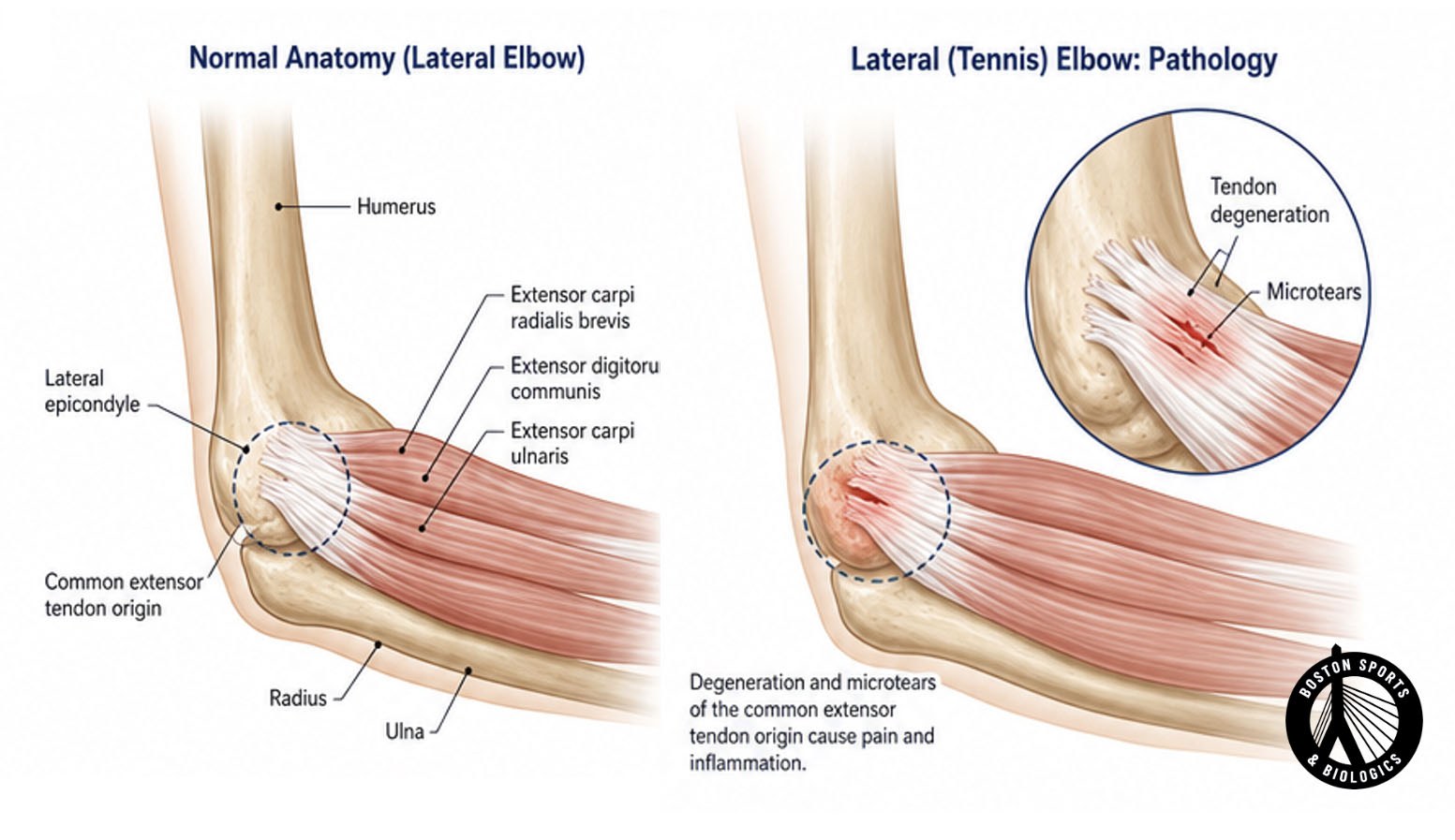 Tennis elbow anatomy
